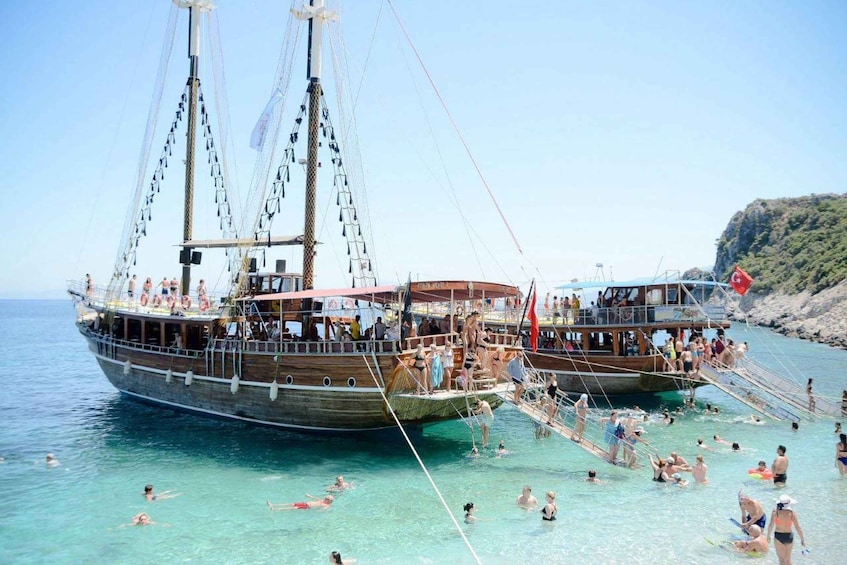 Picture 3 for Activity Kusadasi: Aegean Sea Boat Tour with Lunch