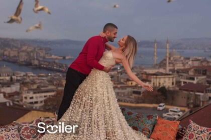 Istanbul Rooftop Experience: Privé fotoshoot