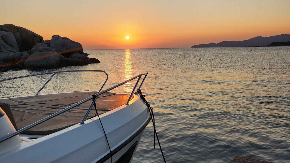 Picture 2 for Activity From Villasimius: private sunset boat tour