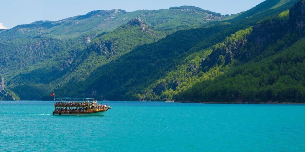 Picture 2 for Activity From Antalya: Green Canyon Boat Tour w/ Lunch