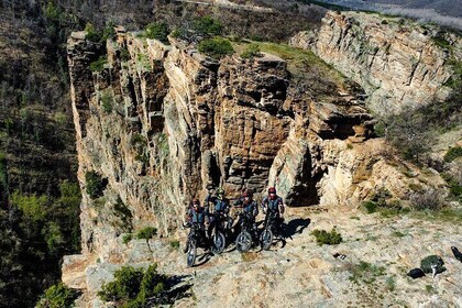 E-Motorcycle Tour in Rhodope Mountains to a Beautiful Canyon View