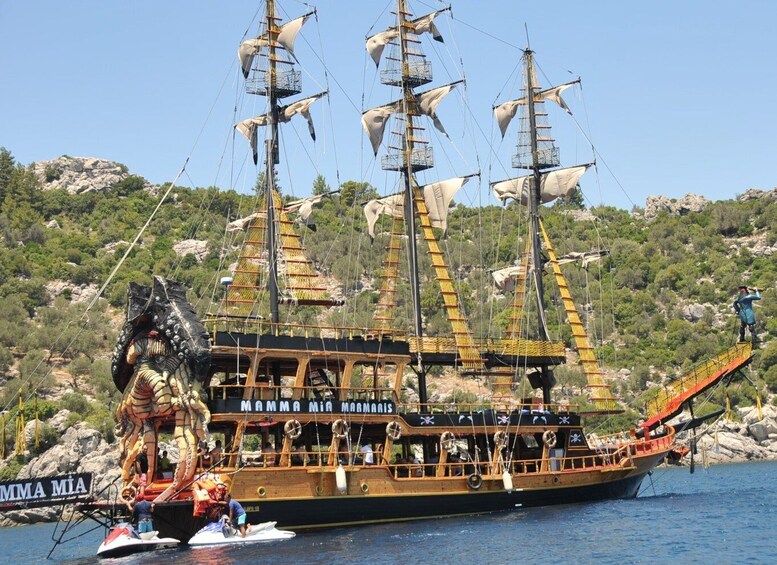 Picture 8 for Activity Marmaris: All-Inclusive Pirate Boat Trip