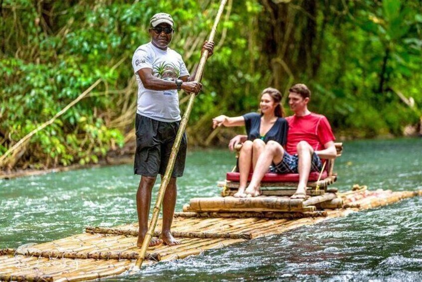 Bamboo Rafting at Martha Brae in Montego Bay