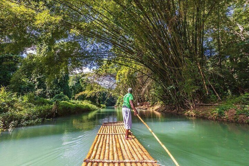 Bamboo Rafting at Martha Brae in Montego Bay