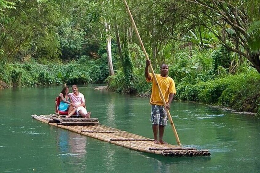 Bamboo Rafting at Martha Brae in Montego Bay