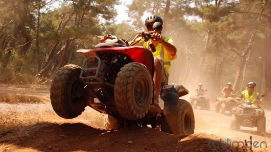 City of Side: Forest Quad-Bike Tour with Hotel Transfers