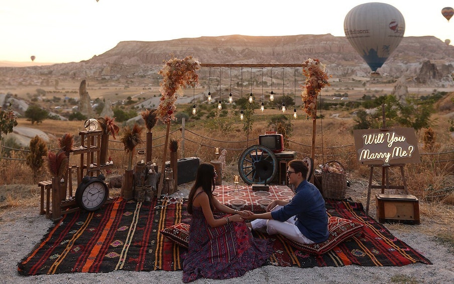 Picture 2 for Activity Cappadocia: Love Valley Proposal Service with Transfers