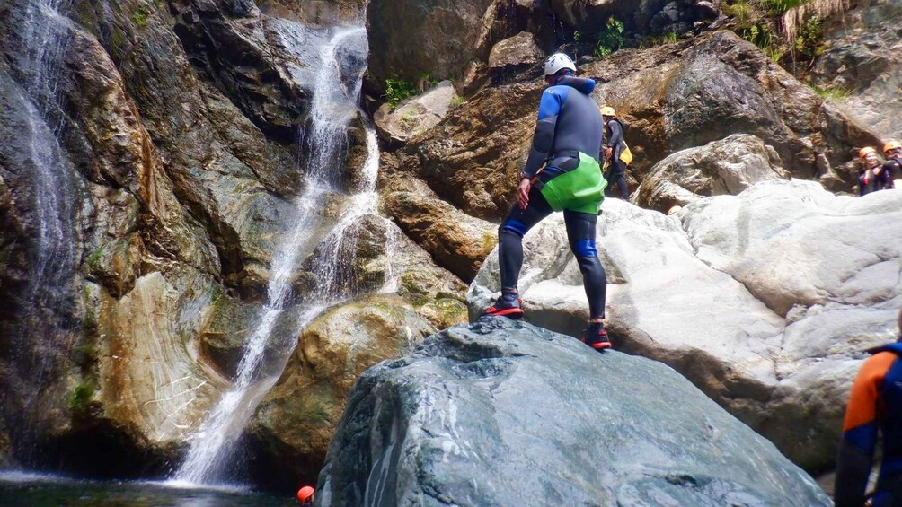 Picture 10 for Activity Champdepraz:Canyoning Sporting Spirit in the Chalamy torrent