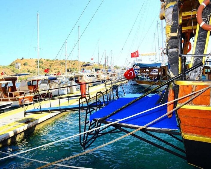 Picture 5 for Activity Bodrum: Pirate Boat Trip with BBQ Lunch and Optional Pickup