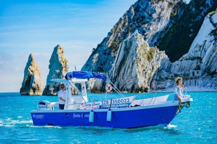 One of our boats at Due Sorelle