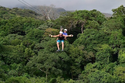 Zipline Adrenaline Combo Package Tour in Guanacaste