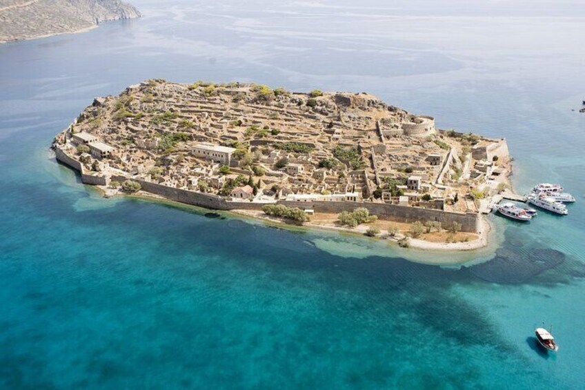 Spinalonga Zeus Cave and Olive Mill Private Full Day Tour 