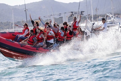 Alcudia: 3-hour Speedboat Adventure with Snorkel