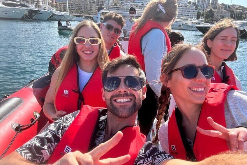 Palma de Mallorca Speedboat Experience