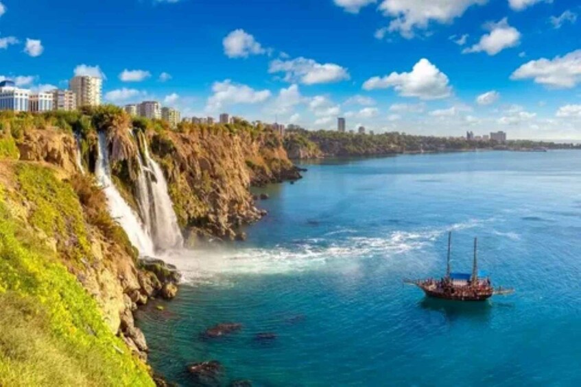 Antalya Boat Tour: Düden Waterfall, Swim & Soft Drinks