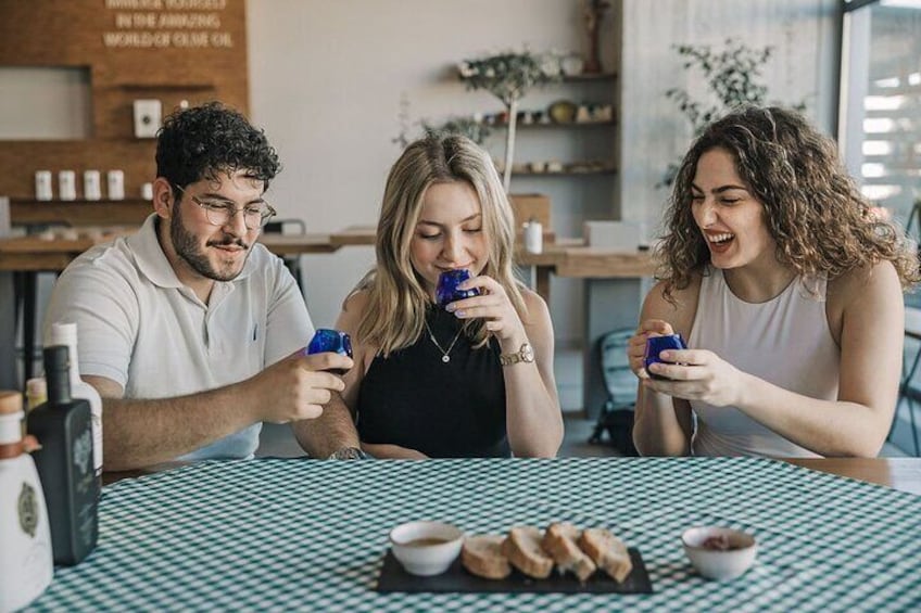 Olive Oil Tasting from 4 Regions of Greece