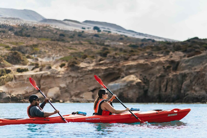 Picture 5 for Activity Milos: Kayaking Tour to Tsigrado and Gerakas Beach