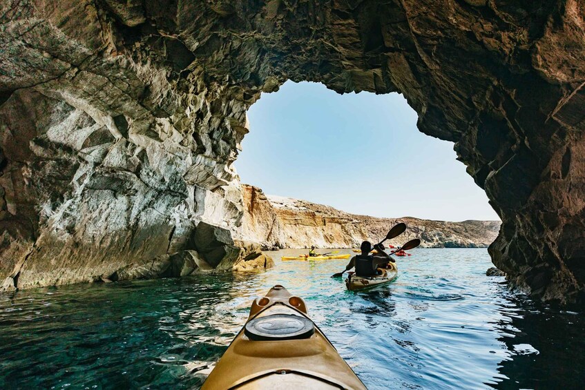 Picture 12 for Activity Milos: Kayaking Tour to Tsigrado and Gerakas Beach