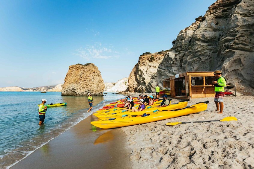 Picture 4 for Activity Milos: Kayaking Tour to Tsigrado and Gerakas Beach