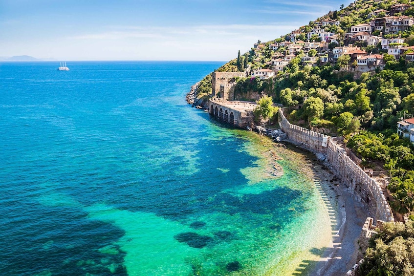 Picture 5 for Activity Alanya: Relax Boat Trip With Lunch & Swimming