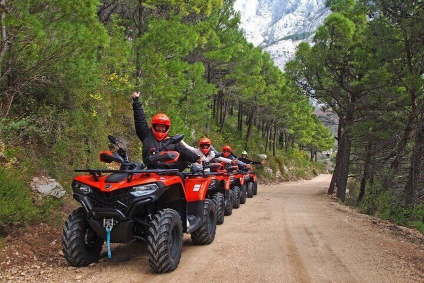 3 Hour Makarska Riviera Quad Tour