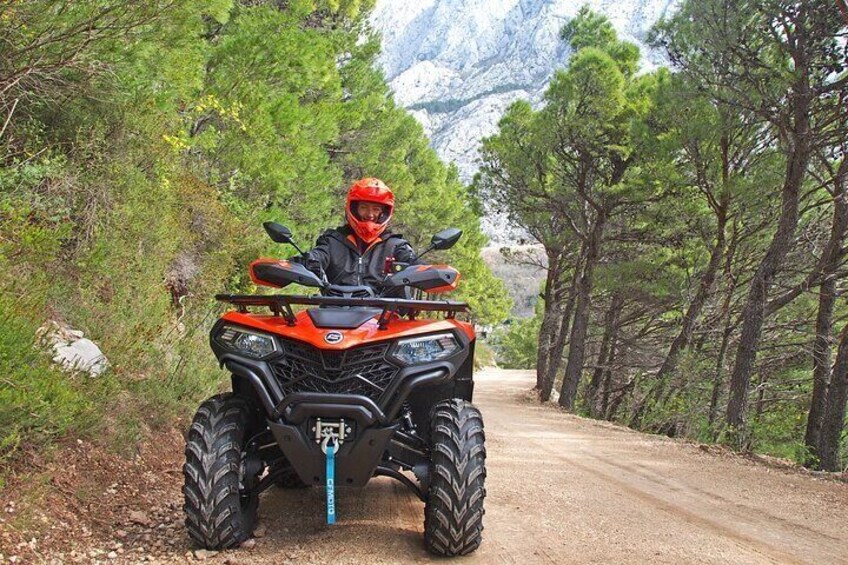 3 Hour Makarska Riviera Quad Tour