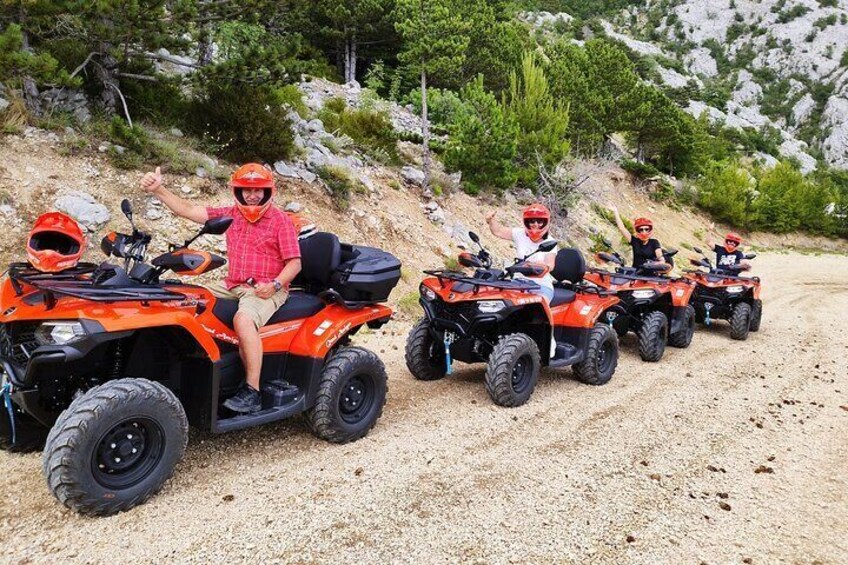 Makarska Riviera Quad Tour