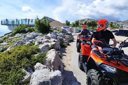 Quad Tour to skywalk biokovo Makarska by Amigos
