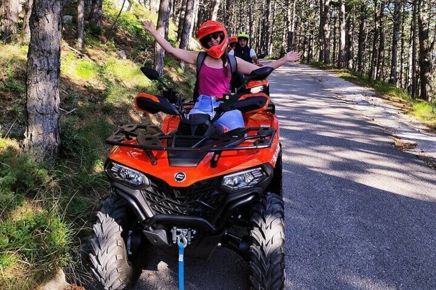 Skywalk Biokovo Quad Tour Amigos