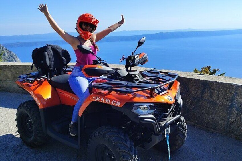 Skywalk Biokovo Quad Tour Amigos