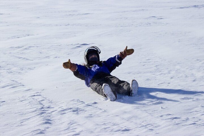 2 Hour Family Snowmobile Safari in Levi