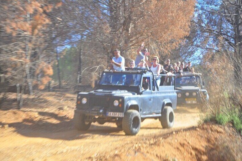 4x4 Side by Side Off Road Jeep Safari Adventure With Lunch
