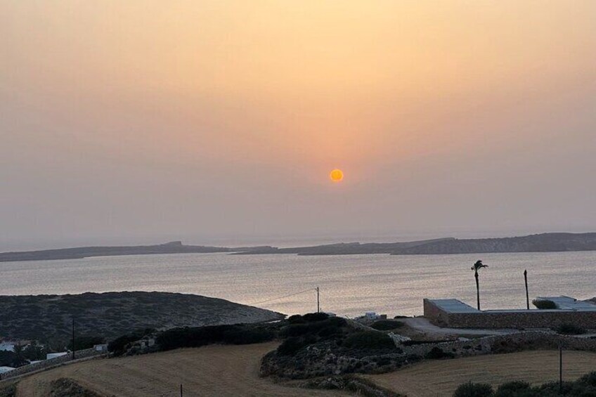 Sunset over Antiparos