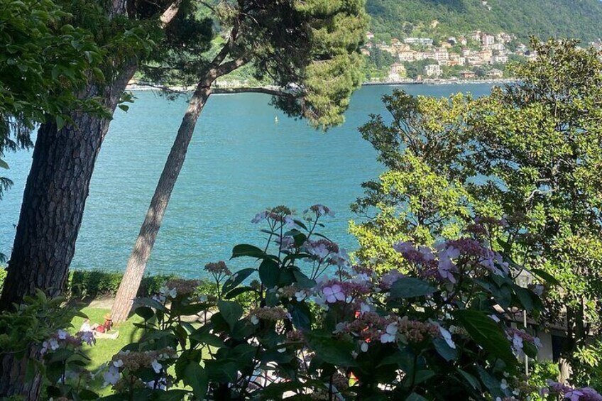 Look out point Villa Grumello 