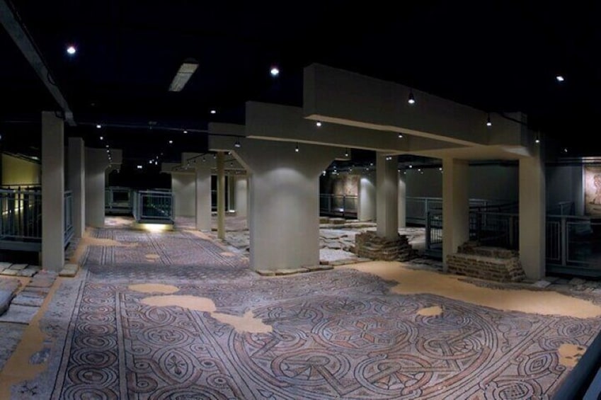 Mosaic floor