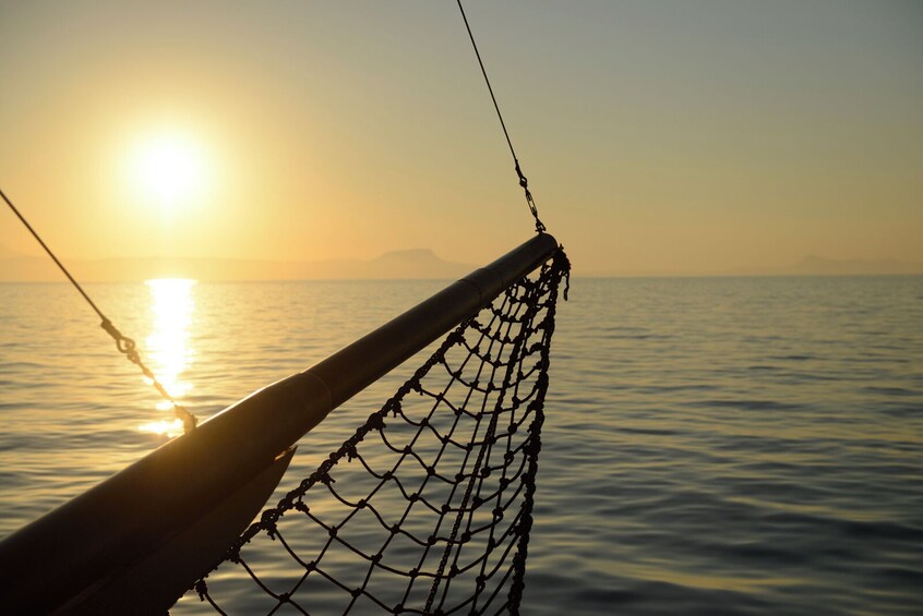 Sunset cruise at St. George Bay from Hersonissos port