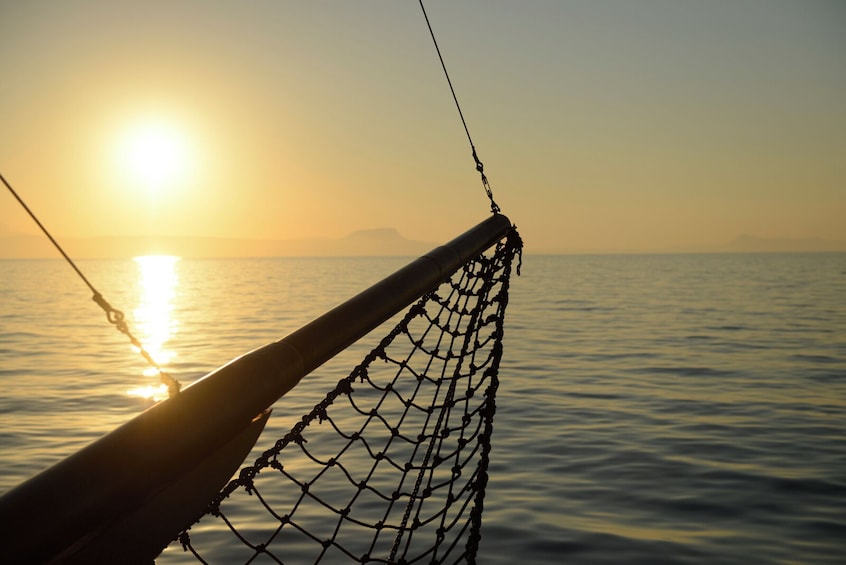 Sunset cruise at St. George Bay from Hersonissos port