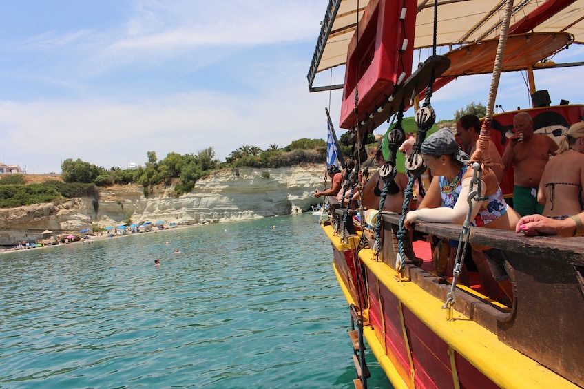Sunset cruise at St. George Bay from Hersonissos port