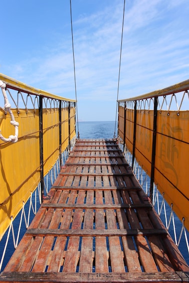 Sunset cruise at St. George Bay from Hersonissos port
