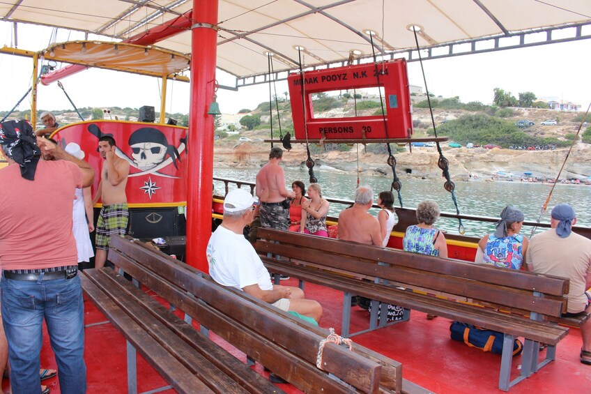 Sunset cruise at St. George Bay from Hersonissos port