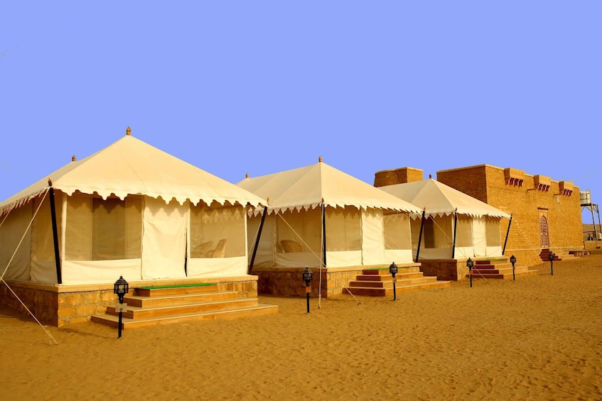 Picture 5 for Activity Jaisalmer: Romantic Night with Luxury Desert Camping