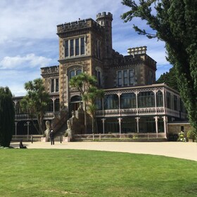 Dunedin: Peninsula with Lanarch Castle gardens & Olveston