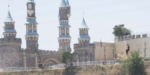 Istanbul: Zipline Extreme Tickets im Vialand Einkaufszentrum