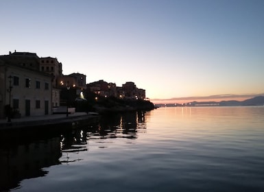 Corfu Town: Sunset trip to Mouse Island & dinining on board