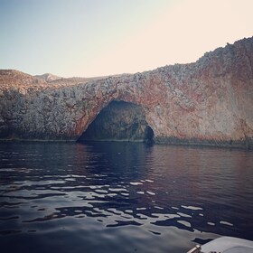 Chania-Kalyves: Private Boat Cruise with Swim Stops