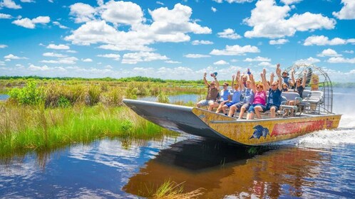 Everglades: Recorridos en hidrodeslizador por los manglares y praderas, y p...