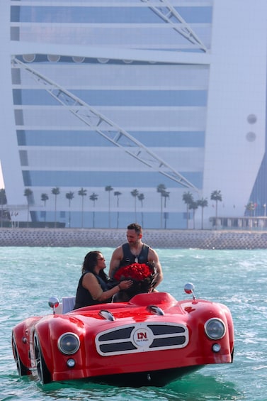 Picture 1 for Activity DUBAI: Luxury 4 Seater Jetcar Tour With Free Coffee