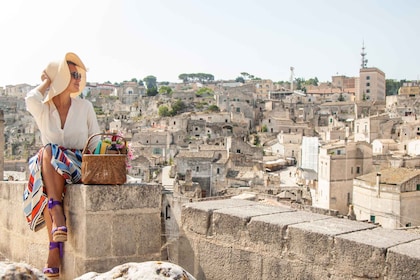 Depuis Bari et Polignano : excursion d'une journée à Alberobello et Matera