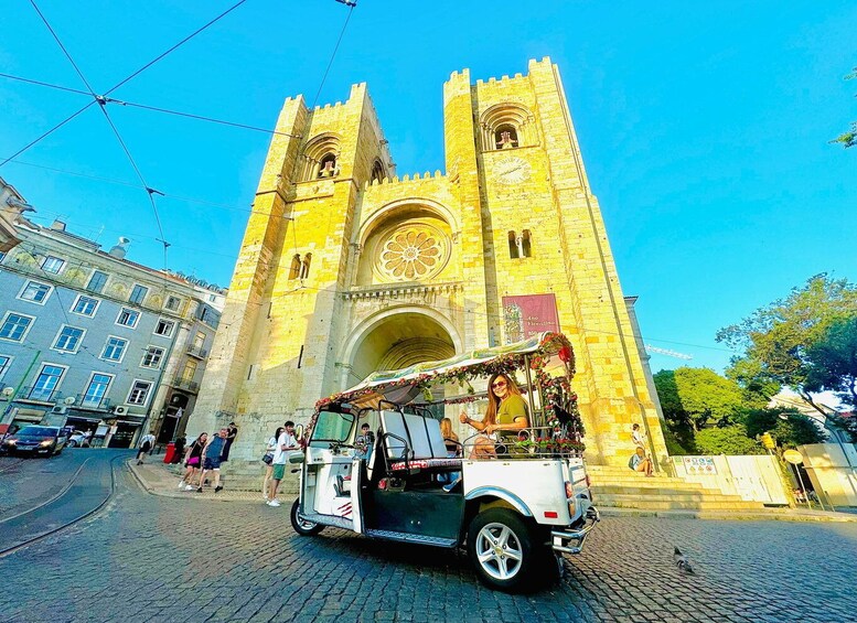 Picture 2 for Activity Lisbon: Old Town Tuk-Tuk Tour.