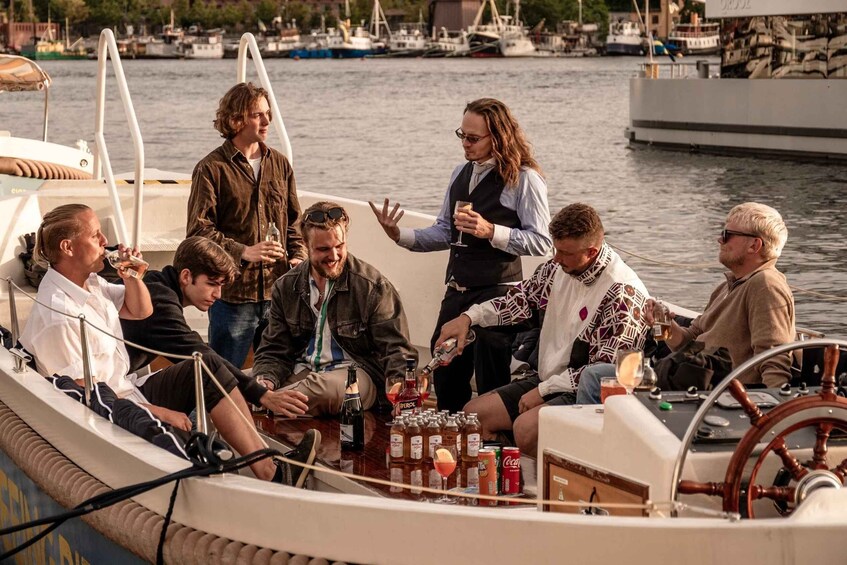 Picture 2 for Activity Stockholm: Private Electric Open Boat Ride